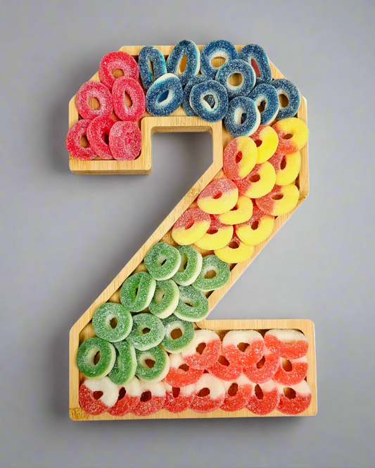 Custom Number Candy Tray