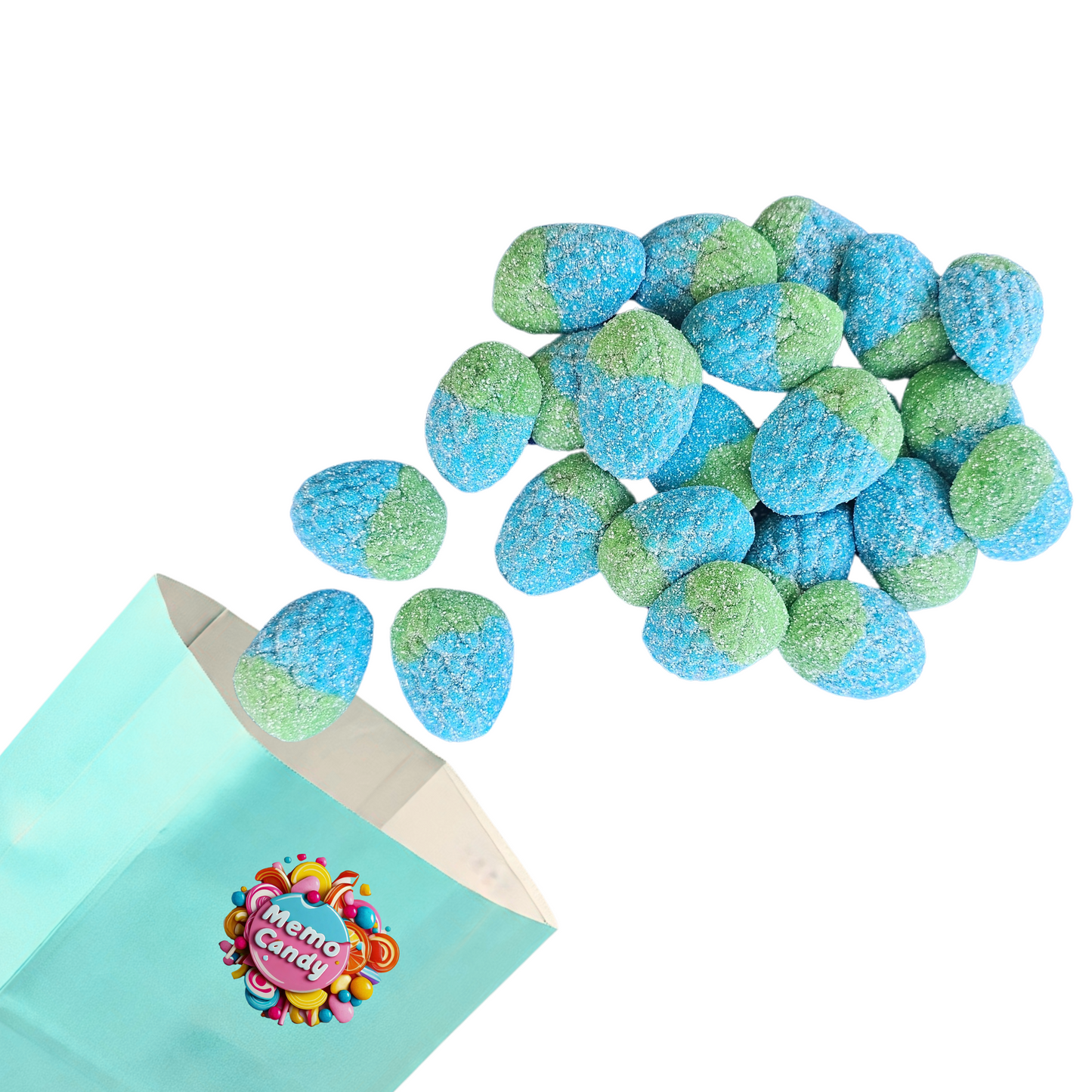 Sour Gummy Wild Raspberries (4oz)