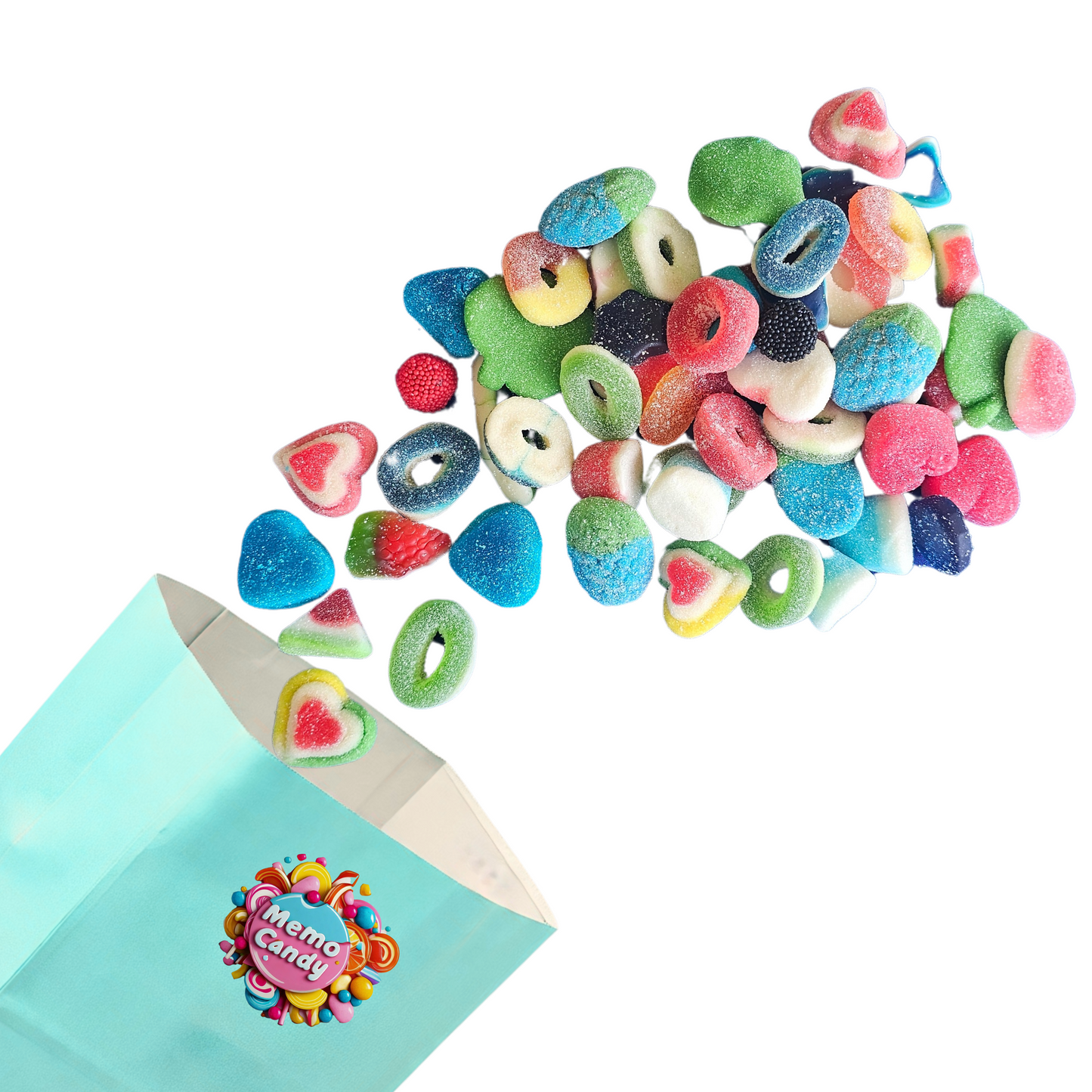 Sweet & Sour Gummy Candy Mix (1lb)