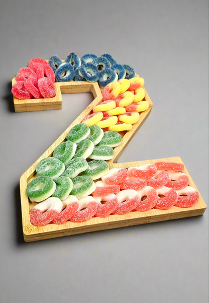 Custom Number Candy Tray