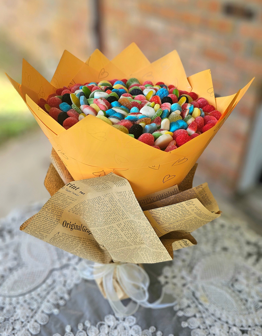 Sunburst Gummy Candy Bouquet