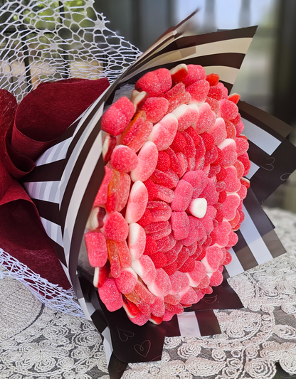 Red Temptation Candy Bouquet
